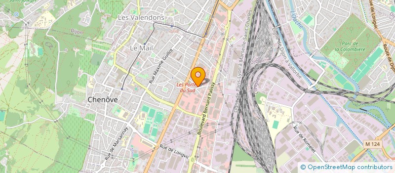 localisation de l'entreprise 12 RUE PASTEUR à CHENOVE