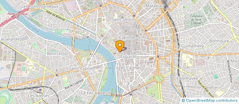 localisation de l'entreprise 120 à TOULOUSE