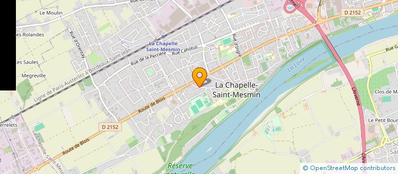 localisation de l'entreprise 120 BIS  LA CHAPELLE-SAINT-MESMIN