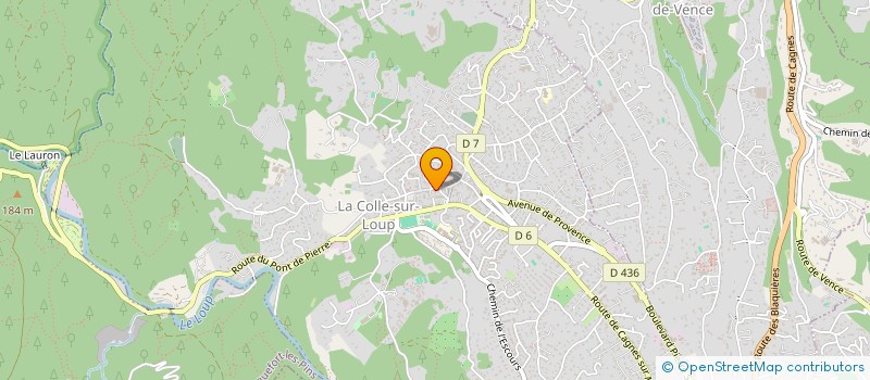 localisation de l'entreprise 120 BPM à LA COLLE-SUR-LOUP
