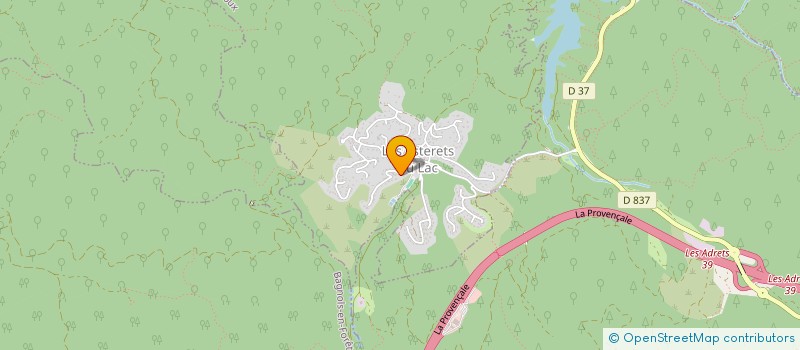 localisation de l'entreprise 120 CLAUDE DEBUSSY  MONTAUROUX