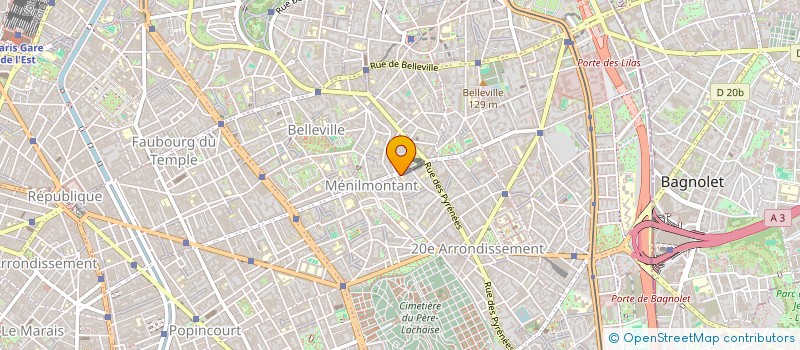 localisation de l'entreprise 120 FILMS  PARIS