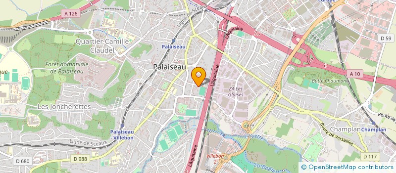 localisation de l'entreprise 120ZPL à PALAISEAU