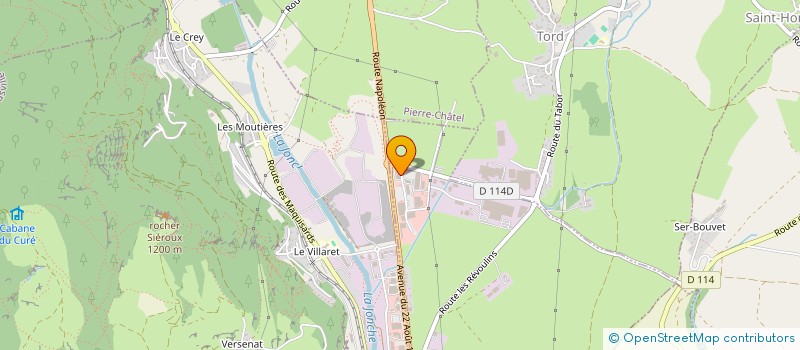 localisation de l'entreprise 121  LA MURE