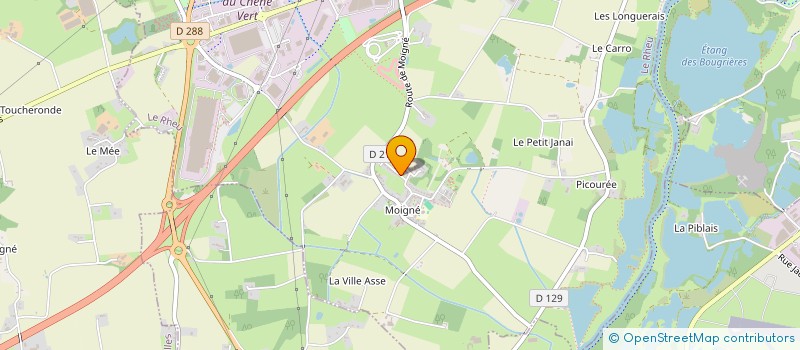 localisation de l'entreprise 121 FREVILLE  LE RHEU