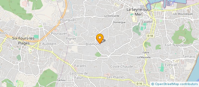 localisation de l'entreprise 1212 à LA SEYNE-SUR-MER