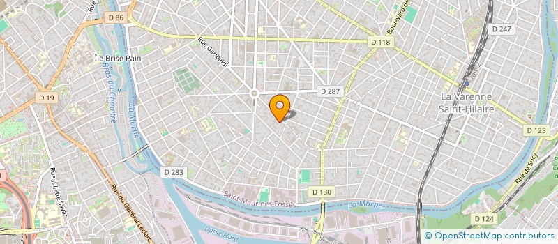 localisation de l'entreprise 122 NP à SAINT-MAUR-DES-FOSSES