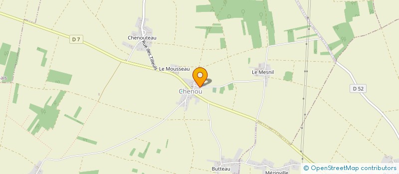 localisation de l'entreprise 123  CHENOU