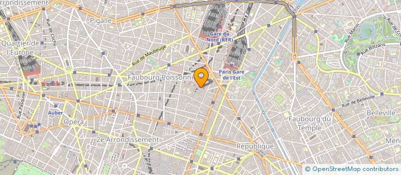 localisation de l'entreprise 123 APPLICATIONS SARL à PARIS