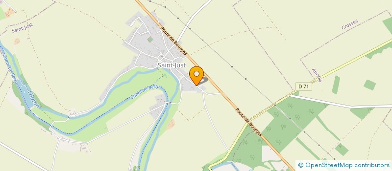 localisation de l'entreprise 123 BPM PROD  SAINT-JUST