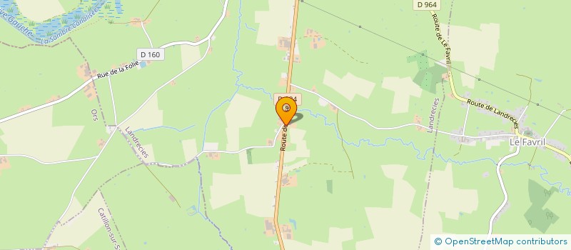 localisation de l'entreprise 123 CREABOIS  LANDRECIES