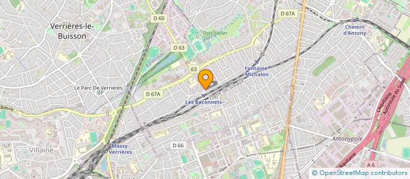 localisation de l'entreprise 123 DEV à ANTONY