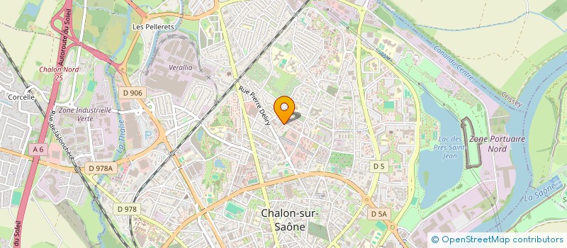 localisation de l'entreprise 123 EXPRESS IMMOBILIER à CHALON-SUR-SAONE