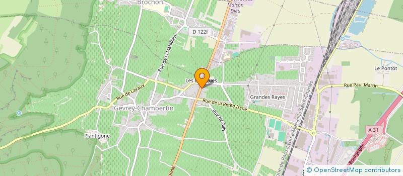 localisation de l'entreprise 123 GRILL  LE CREUSOT