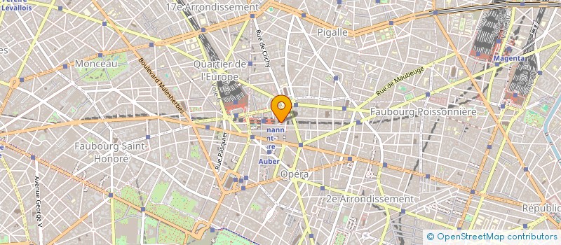 localisation de l'entreprise 123 HOTELLERIE OUEST  PARIS