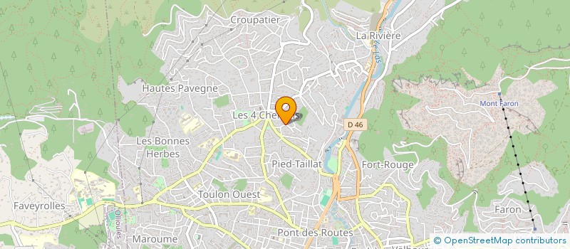 localisation de l'entreprise 123 LOC à TOULON