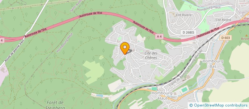 localisation de l'entreprise 123 O SEC  HOMBOURG-HAUT