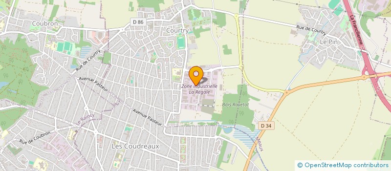 localisation de l'entreprise 123 PARKING ROISSY  COURTRY