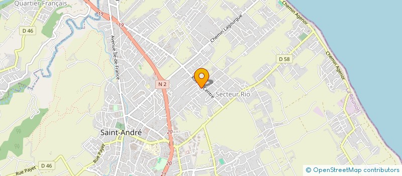 localisation de l'entreprise 123 RENOV OI à SAINT-ANDRE