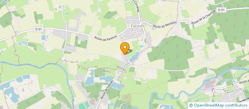 localisation de l'entreprise 123 SAINT EXUPERY  FATINES