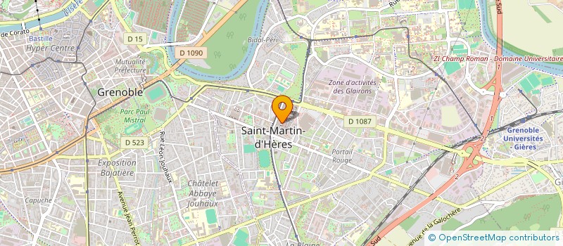 localisation de l'entreprise 123 SMH à SAINT-MARTIN-D'HERES