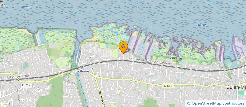 localisation de l'entreprise 123 SOLEIL  GUJAN-MESTRAS