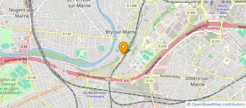 localisation de l'entreprise 123  SUR MARNE  BRY-SUR-MARNE