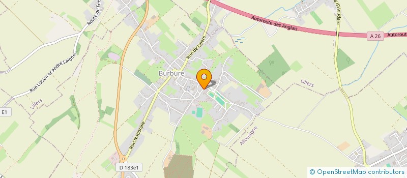 localisation de l'entreprise 123AGENCEMENTS  ALLOUAGNE