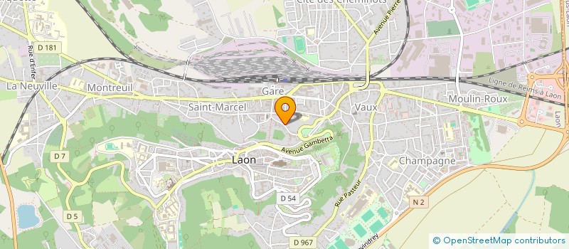 localisation de l'entreprise 123ETOISOLEIL à LAON