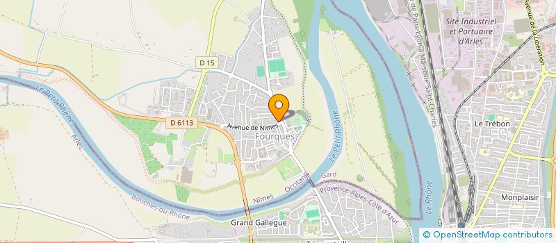 localisation de l'entreprise 123GROUPE  FOURQUES