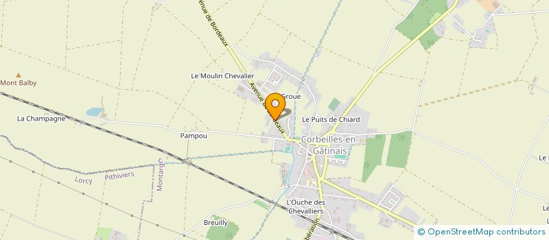 localisation de l'entreprise 123METRE à CORBEILLES