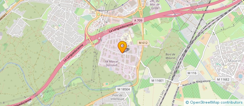 localisation de l'entreprise 123SOLED  SAINT-JEAN-DE-VEDAS