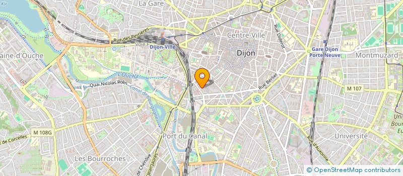 localisation de l'entreprise 124 BERBISEY à DIJON
