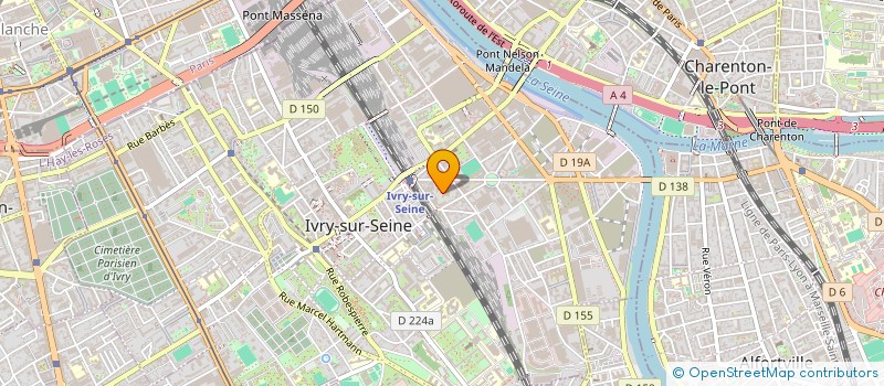 localisation de l'entreprise 125 BPM à IVRY-SUR-SEINE