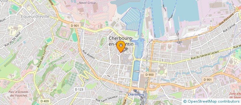 localisation de l'entreprise 12FLV à CHERBOURG-EN-COTENTIN