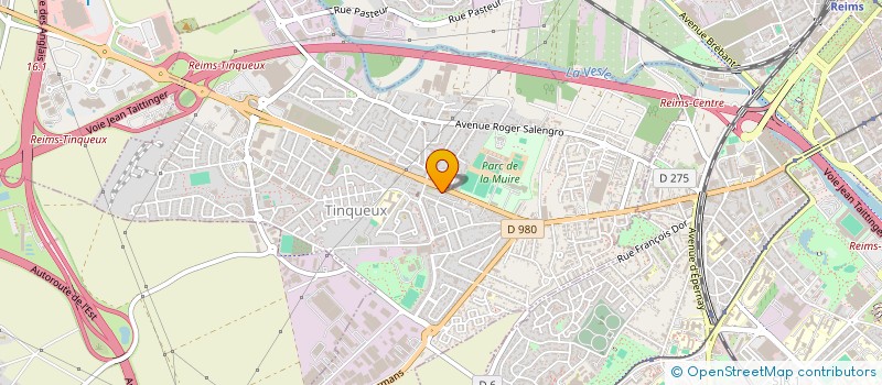 localisation de l'entreprise 12R SEBASTOPOL  TINQUEUX