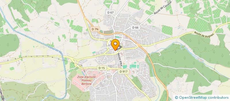 localisation de l'entreprise 13.02 CHASSE ET PECHE à LAMBESC