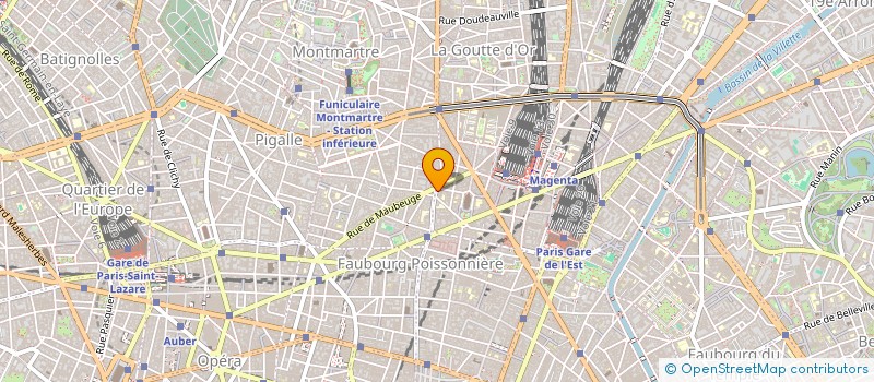 localisation de l'entreprise 13.34. PRODUCTIONS  PARIS