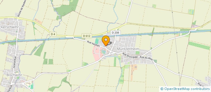 localisation de l'entreprise 13 ACTIF  URSCHENHEIM