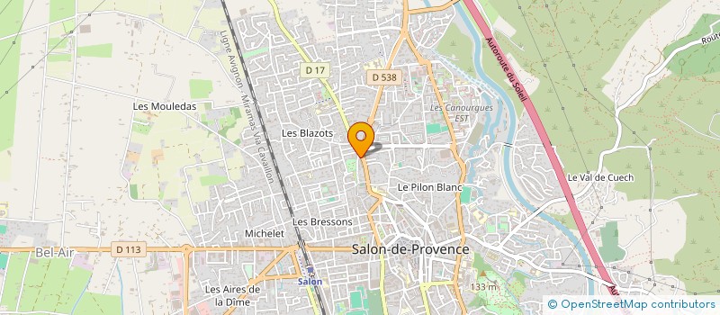 localisation de l'entreprise 13 ANFORME  SALON-DE-PROVENCE