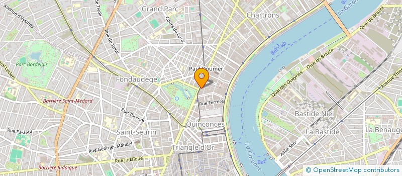 localisation de l'entreprise 13 AVRIL à BORDEAUX
