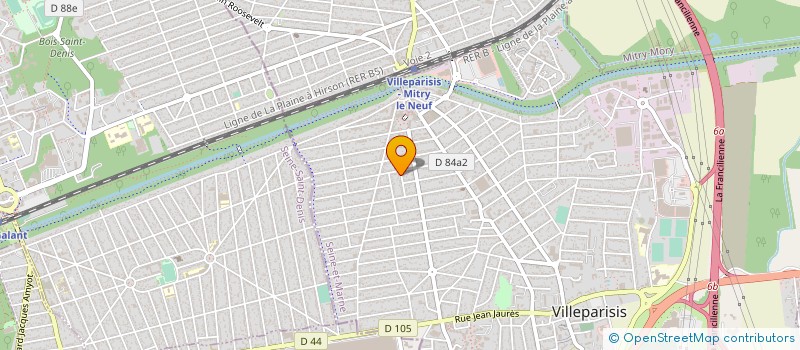 localisation de l'entreprise 13 AVRIL PRODUCTION  VILLEPARISIS