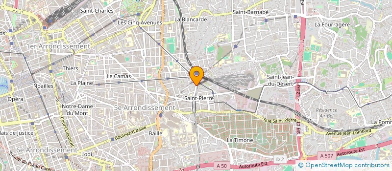 localisation de l'entreprise 13 BATI & RENOV à MARSEILLE