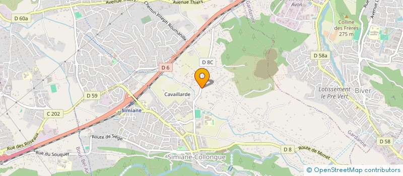 localisation de l'entreprise 13 CARATS CORPORATION  SIMIANE-COLLONGUE