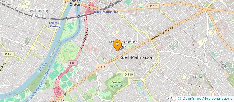 localisation de l'entreprise 13 CONSULTING à RUEIL-MALMAISON