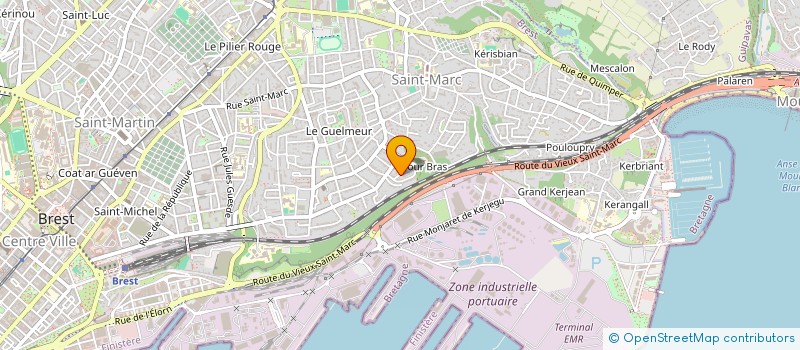 localisation de l'entreprise 13 DECEMBRE PRODUCTION à BREST