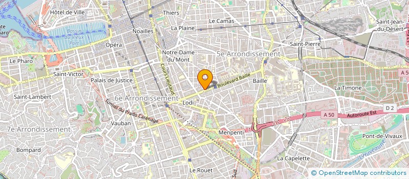 localisation de l'entreprise 13 EN FORM à MARSEILLE