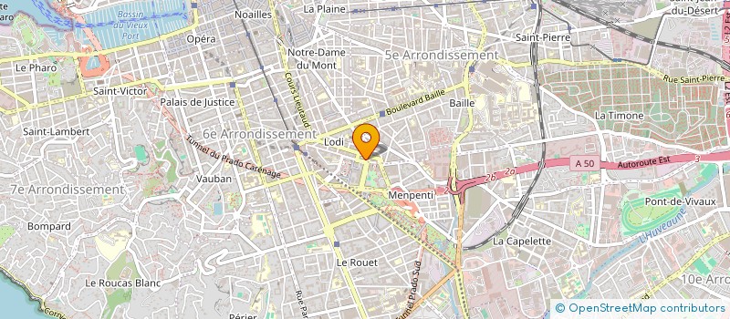 localisation de l'entreprise 13 ENERGIE à MARSEILLE