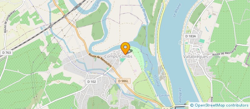 localisation de l'entreprise 13 ESPACES VITRAGE  COMPS