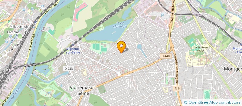 localisation de l'entreprise 13 FELIX FAURE à VIGNEUX-SUR-SEINE